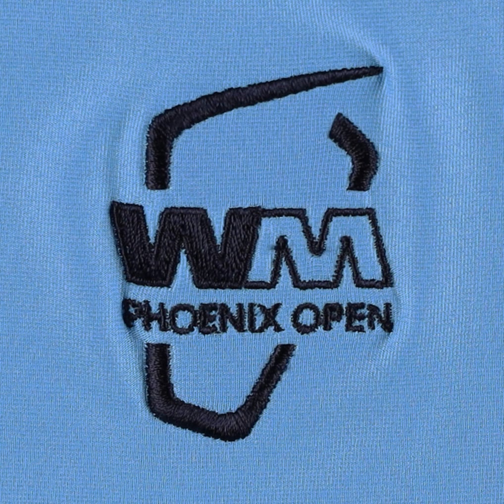 WM Phoenix Open Puma x PTC Jacquard MATTR Polo - Blue